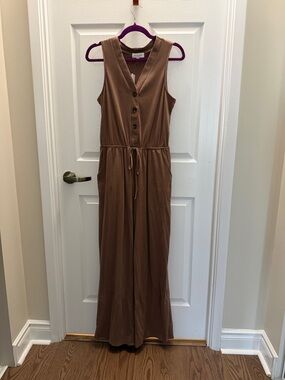 Brown jumpsuit